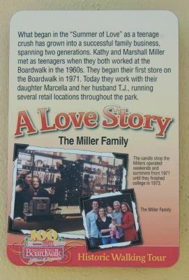 A Love Story Marker. Click for full size. A Love Story Marker image. Click for full size.