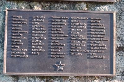 World War II Memorial - Plaque 2. Click for full size. World War II Memorial - Plaque 2 image. Click for full size.