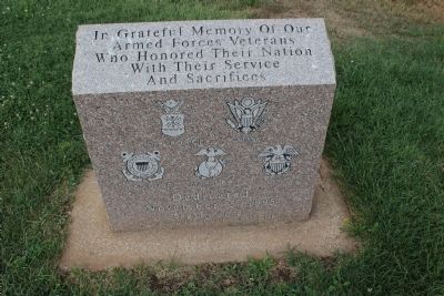 Veterans Memorial Marker image. Click for full size.