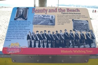 Beauty and the Beach Marker. Click for full size. Beauty and the Beach Marker image. Click for full size.