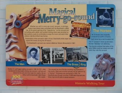 Magical Merry-go-round Marker. Click for full size. Magical Merry-go-round Marker image. Click for full size.