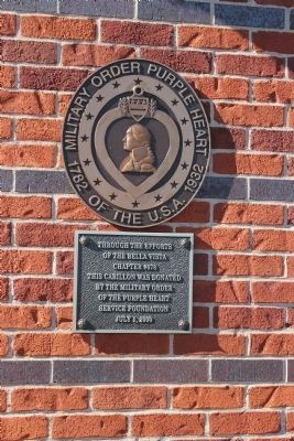 Purple Heart Memorial. Click for full size. Purple Heart Memorial image. Click for full size.
