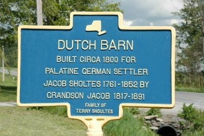Dutch Barn Marker image. Click for full size.