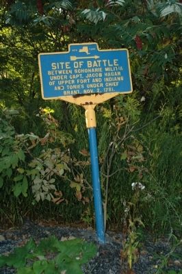 Site of Battle Marker image. Click for full size.