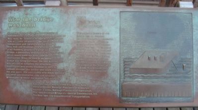 How the Bridge was Built Marker image. Click for full size.