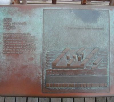 How the Bridge was Built Marker image. Click for full size.
