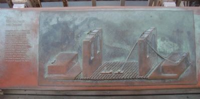 How the Bridge was Built Marker image. Click for full size.