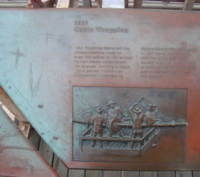 How the Bridge was Built Marker image. Click for full size.