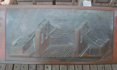 How the Bridge was Built Marker image. Click for full size.
