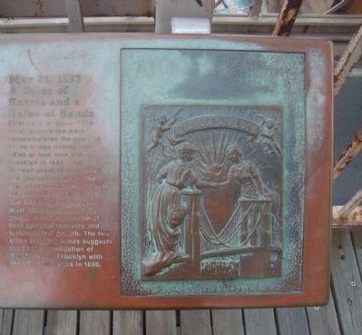 How the Bridge was Built Marker image. Click for full size.
