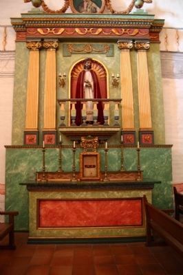 Interior of the San Jose Mission. Click for full size. Interior of the San Jose Mission image. Click for full size.