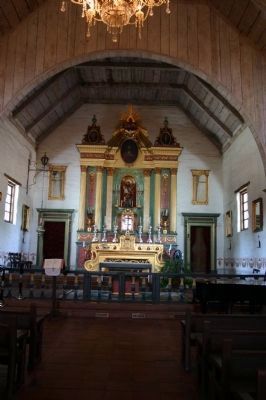 Interior the San Jose Mission. Click for full size. Interior the San Jose Mission image. Click for full size.