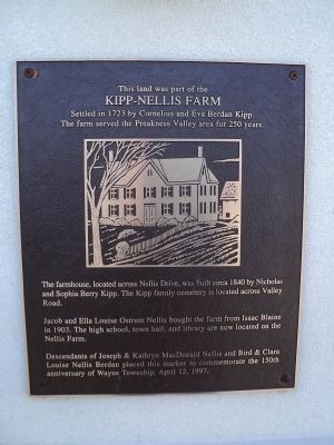 Kipp – Nellis Farm Marker. Click for full size. Kipp – Nellis Farm Marker image. Click for full size.