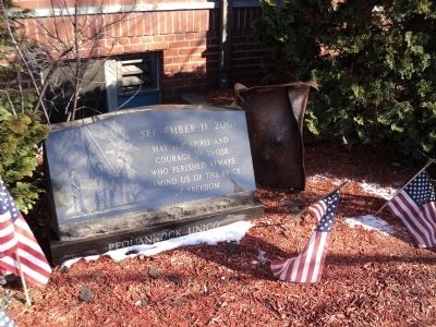 Pompton Plains 9/11 Memorial. Click for full size. Pompton Plains 9/11 Memorial image. Click for full size.