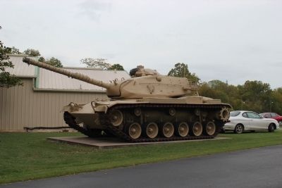 Tank at American Legion Post 118 image. Click for full size.
