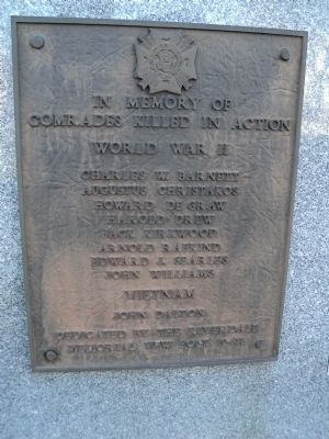 Riverdale War Memorial Marker. Click for full size. Riverdale War Memorial Marker image. Click for full size.