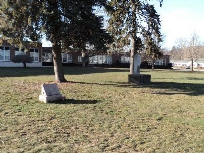Markers in Riverdale. Click for full size. Markers in Riverdale image. Click for full size.
