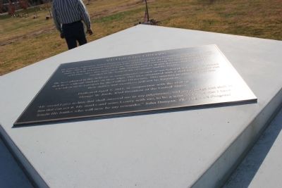 College of the Ozarks Veterans Grove Marker. Click for full size. College of the Ozarks Veterans Grove Marker image. Click for full size.