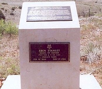 Ebin (Eben) Stanley Marker. Click for full size. Ebin (Eben) Stanley Marker image. Click for full size.