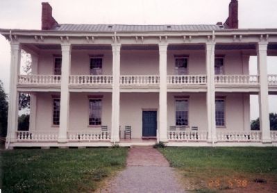 Carnton Plantation House used as a hospital during the Battle of Franklin. image. Click for full size.