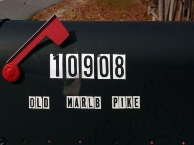 Melwood Mailbox. Click for full size. Melwood Mailbox image. Click for full size.