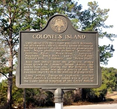 Colonel's Island Marker image. Click for full size.