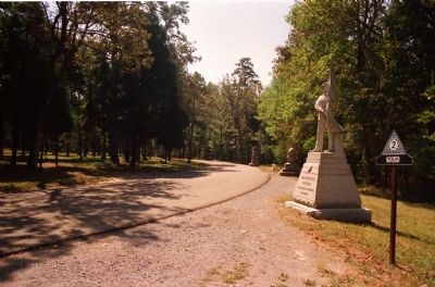 Battleline Road Monuments. Click for full size. Battleline Road Monuments image. Click for full size.