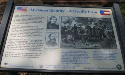 Mistaken Identity - A Deadly Error Marker image. Click for full size.
