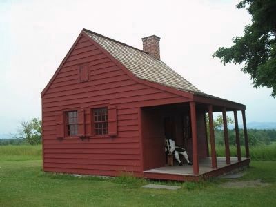 Gen. Enoch Poor's Headquarters on the Saratoga Battlefield image. Click for full size.