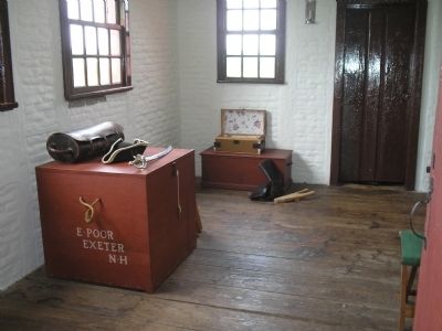 Inside Gen. Enoch Poor's Headquarters image. Click for full size.