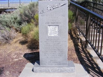 Robert Evel Knievel Marker image. Click for full size.