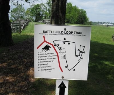 Battlefield Trail Map image. Click for full size.