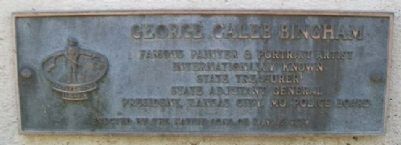 George Caleb Bingham Marker. Click for full size. George Caleb Bingham Marker image. Click for full size.