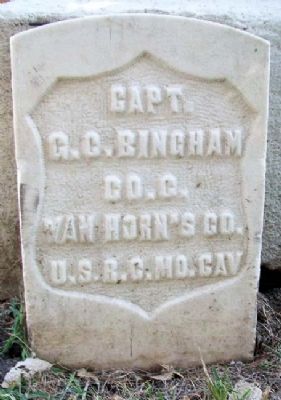 George Caleb Bingham Marker. Click for full size. George Caleb Bingham Marker image. Click for full size.