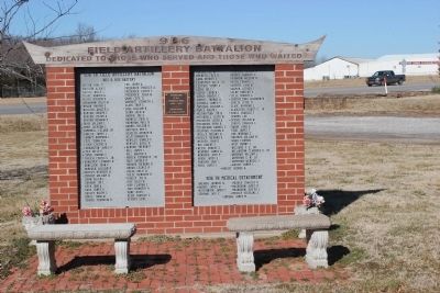 936 Field Artillery Battalion Marker image. Click for full size.