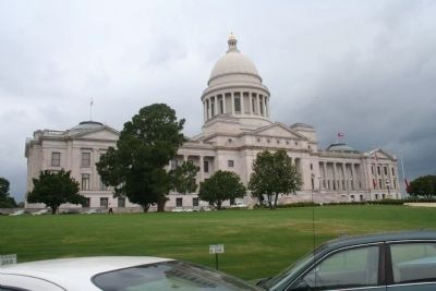 Capitol Building in Little Rock image. Click for full size.