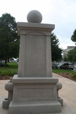 In Memory of the Soldiers of 1812 Buried in Arkansas image. Click for full size.