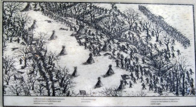 "Battle on a Sabbath Morn" Drawing. Click for full size. "Battle on a Sabbath Morn" Drawing image. Click for full size.