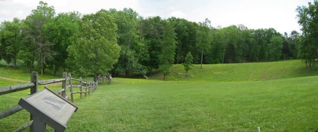 Marker and View toward the Ravine image. Click for full size.