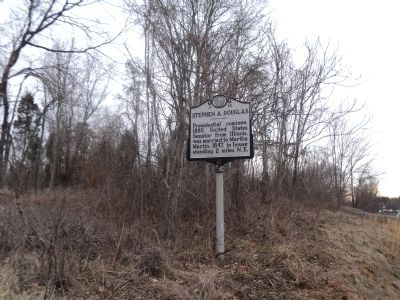 Stephen A. Douglas Marker. Click for full size. Stephen A. Douglas Marker image. Click for full size.