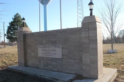 Honoring our Veterans Marker. Click for full size. Honoring our Veterans Marker image. Click for full size.
