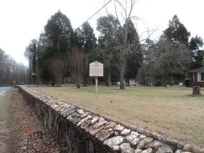 Marker on Beaties Ford Road image. Click for full size.