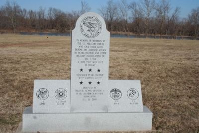 Remember Pearl Harbor Marker. Click for full size. Remember Pearl Harbor Marker image. Click for full size.
