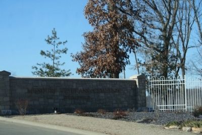 Missouri Veterans Cemetery Entrance image. Click for full size.