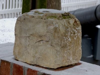 Stone from Castello Verrazzano image. Click for full size.