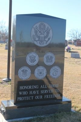 Honoring All Those Who Served Marker. Click for full size. Honoring All Those Who Served Marker image. Click for full size.