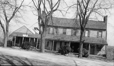 Wright Tavern, ca. 1934 image. Click for full size.