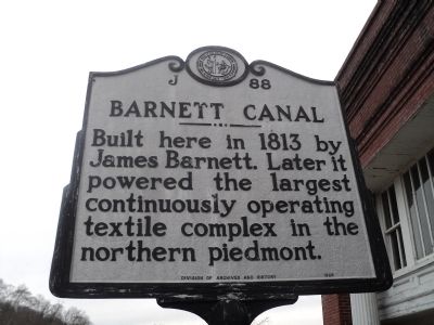 Barnett Canal Marker. Click for full size. Barnett Canal Marker image. Click for full size.