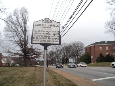 Randall Jarrell Marker image. Click for full size.