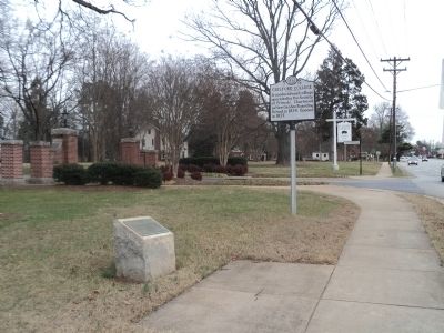 Markers at Guilford College image. Click for full size.